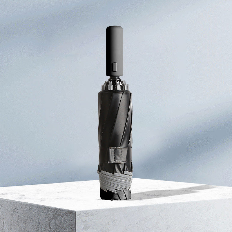 Ladies Compact Umbrella with Automatic Opening Mechanism and Windproof Design Stornfield
