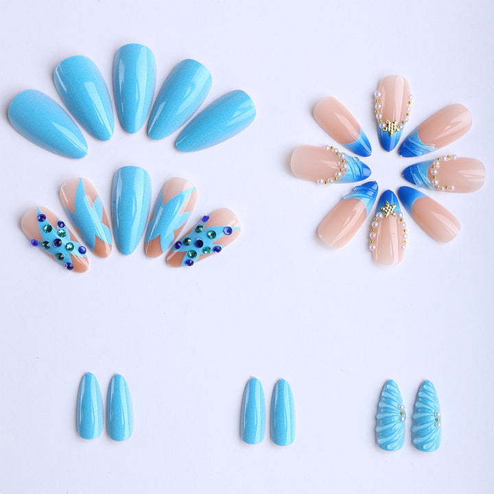 Artificial nails in maritime design with 3D elements Stornfield