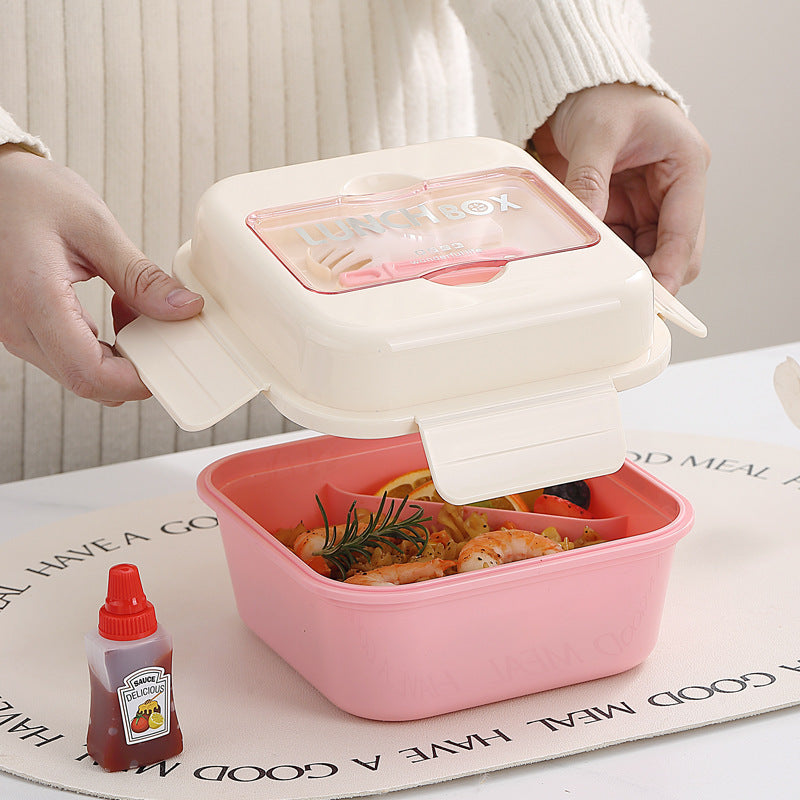 Versatile Multi-Compartment Lunch Container