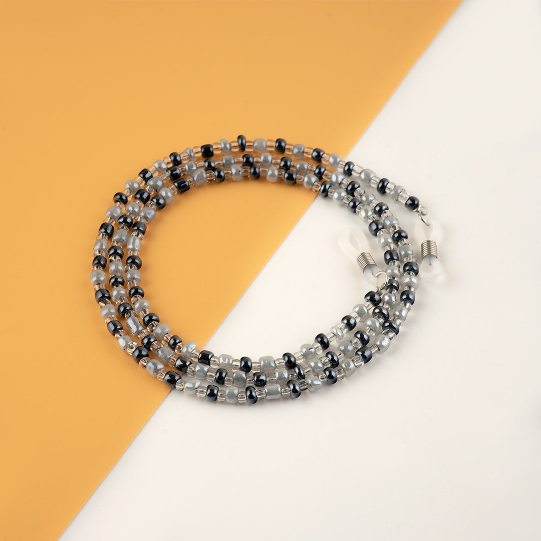 Beaded Eyewear Chain with Flexible Holders Stornfield