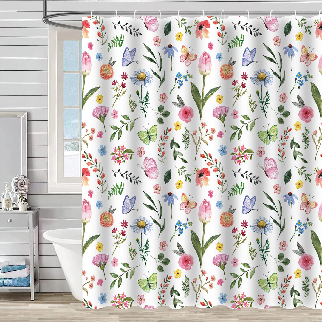 Botanical Garden Shower Curtain Stornfield