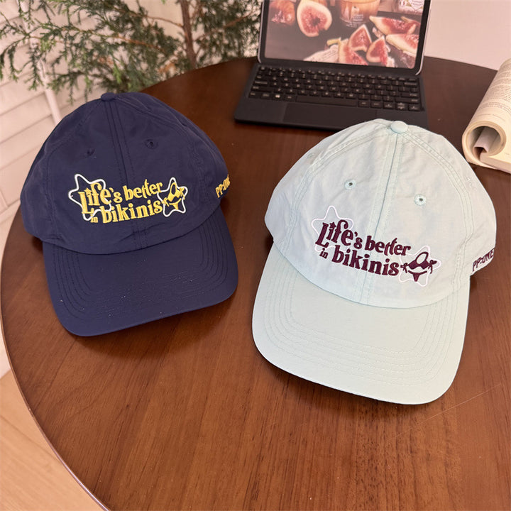 Women's Cotton Baseball Cap with Motivational Quote Stornfield