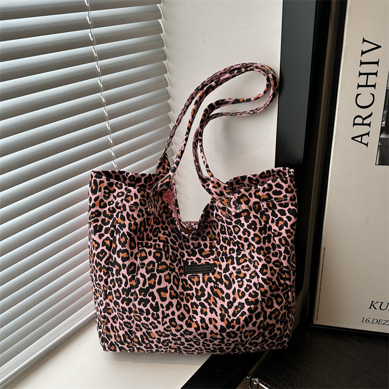 Eco-Friendly Reusable Leopard Print Tote Bag Stornfield