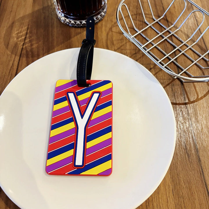 Playful Alphabet Luggage Tag Stornfield