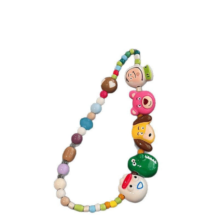 Playful Character Beaded Lanyard Stornfield