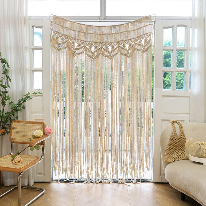 Macrame Door Curtain Stornfield
