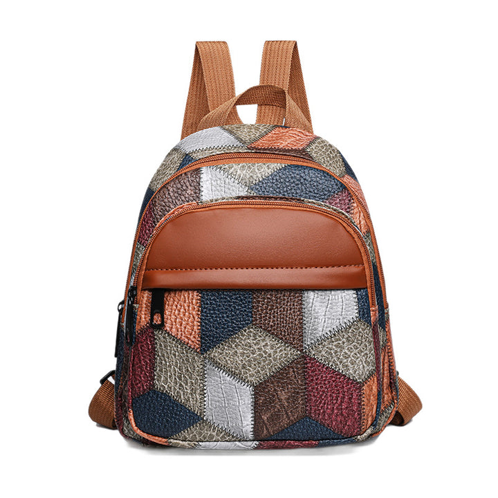 Geometric Pattern Mini Backpack Stornfield