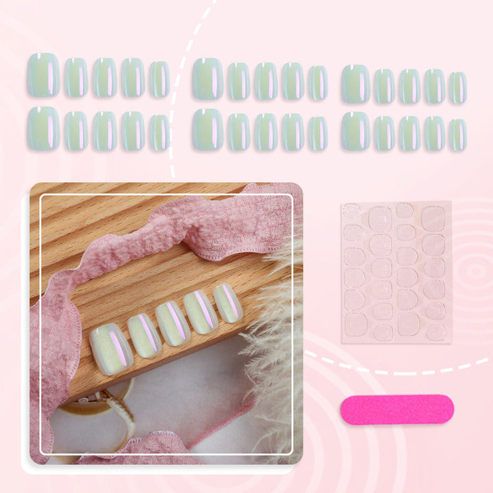 Elegant Press-On Nail Design Set