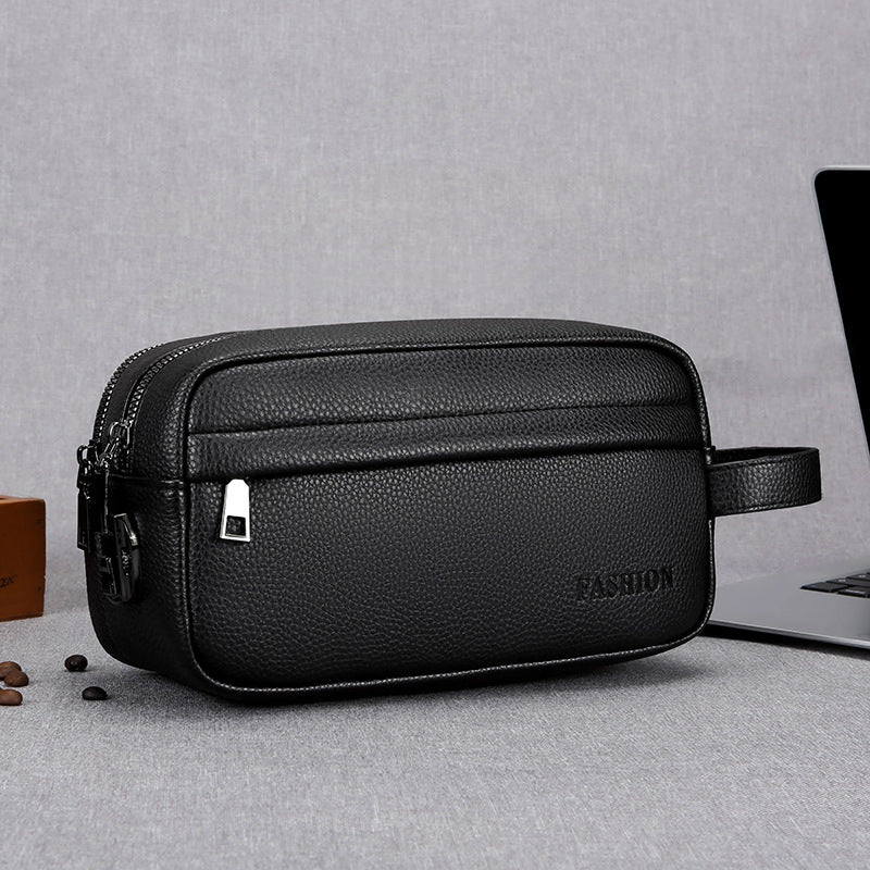 Premium Leather Toiletry Bag Stornfield