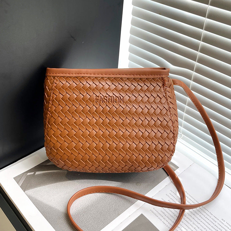 Woven Leather Crossbody Bag  1790614236