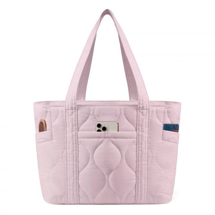 Quilted everyday bag with multiple outer pockets Stornfield