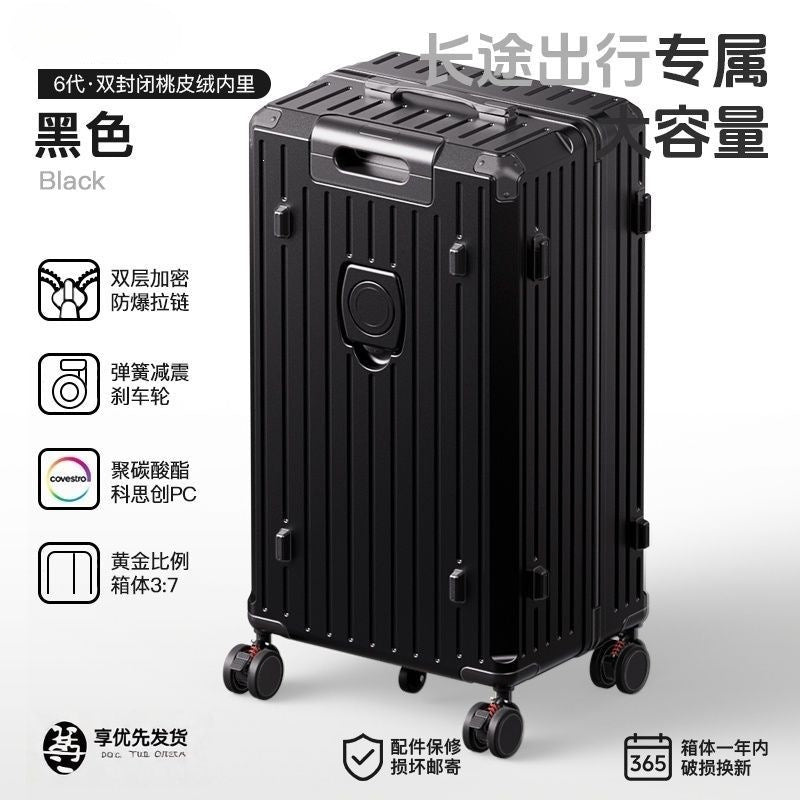 Hard-shell Trolley with double safety lock Stornfield