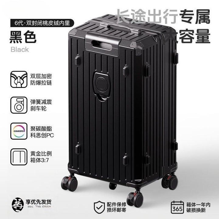 Hard-shell Trolley with double safety lock Stornfield