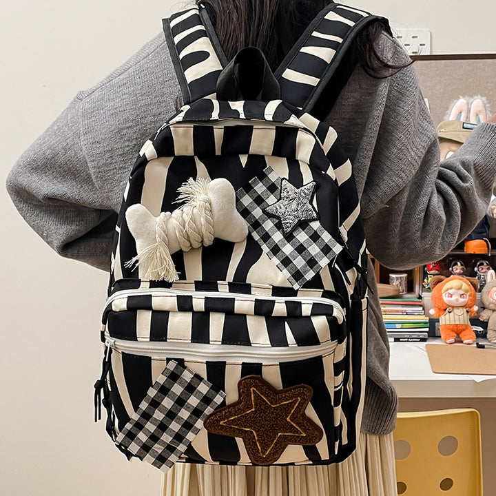 Backpack with Creative Applications and Practical Compartments Stornfield