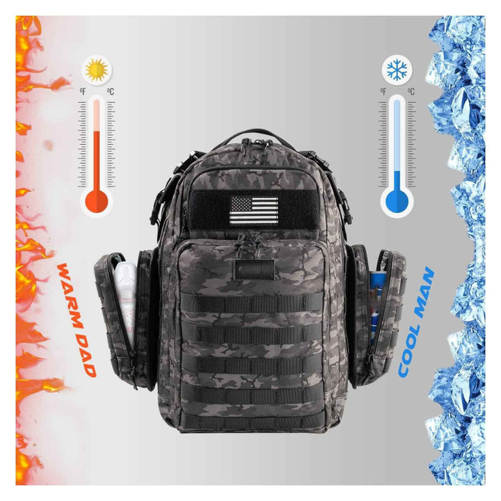 Tactical Backpack with Multifunctional Compartments Stornfield