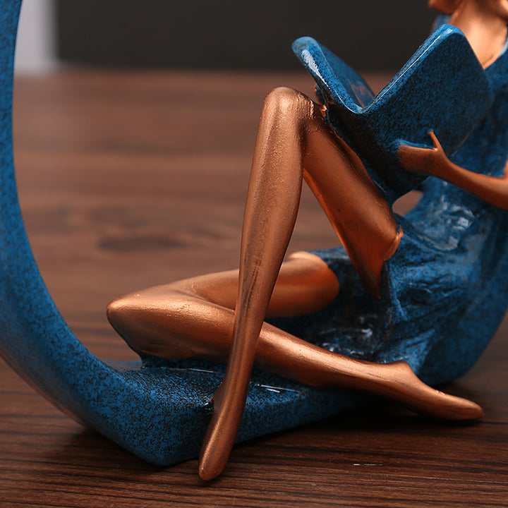 Decorative art figure in modern design Stornfield
