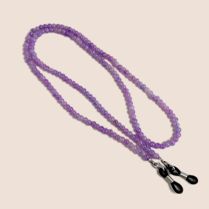 Natural Amethyst Beaded Eyewear Chain Stornfield