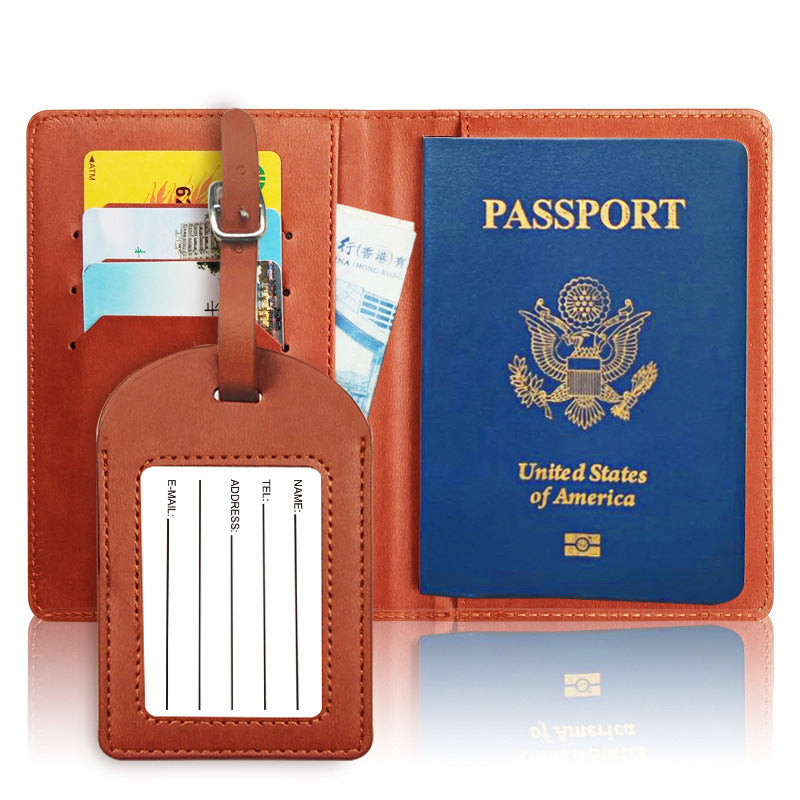 Women elegant passport organizer cover Stornfield