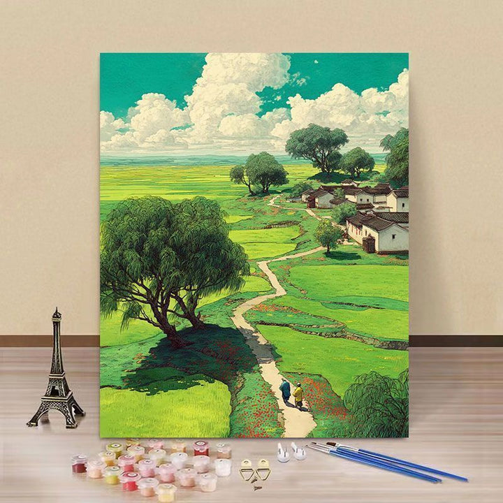 Guided Painting Art Kit Stornfield