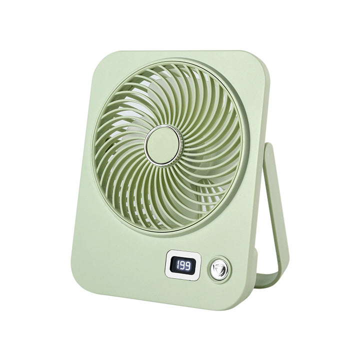 Ladies portable table fan with digital speed display Stornfield