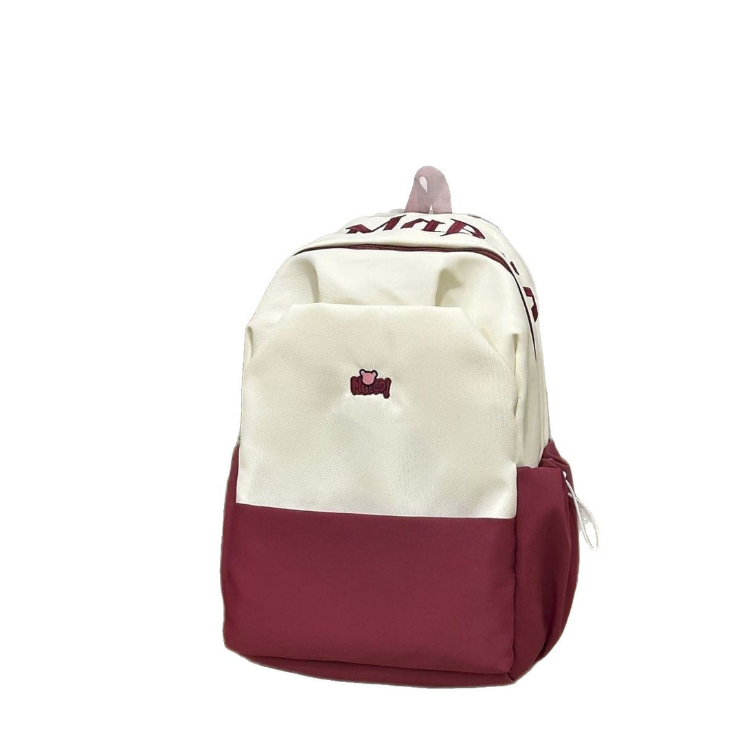 Playful backpack with embroidered Stornfield motif