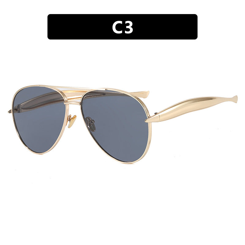 Women's pilot sunglasses with elegant accents and protective UV filter Stornfield