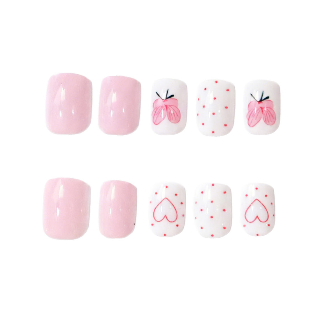 Creative Floral Acrylic Nail Art Set Stornfield