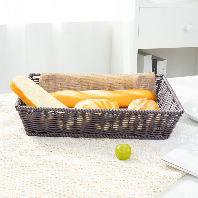Versatile Storage Wicker Basket Stornfield