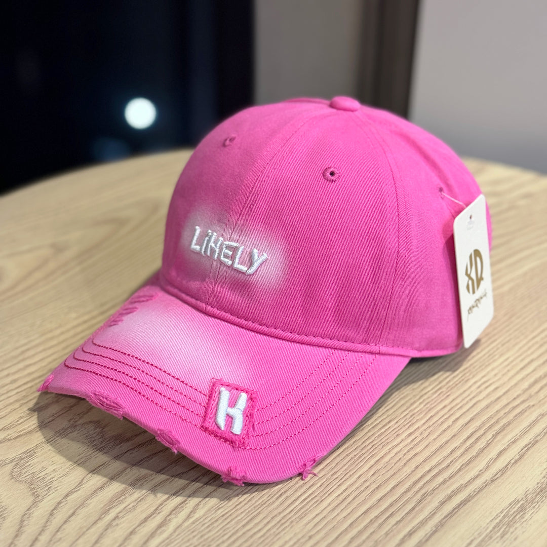 Women's Distressed Embroidered Baseball Cap Stornfield
