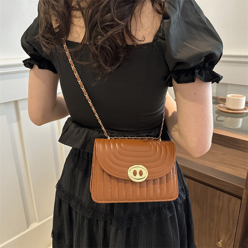 Quilted Chain Link Crossbody Handbag Stornfield