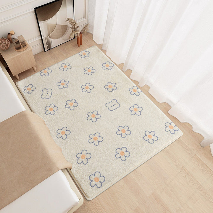 Playful Cloud-Themed Area Rug