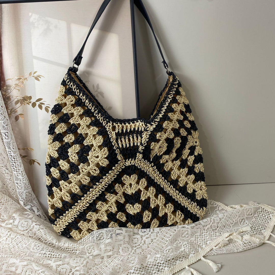 Hand-knotted beach bag Stornfield