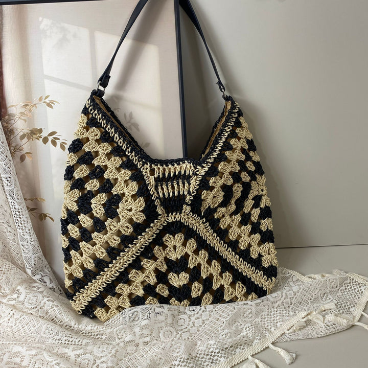 Hand-knotted beach bag Stornfield