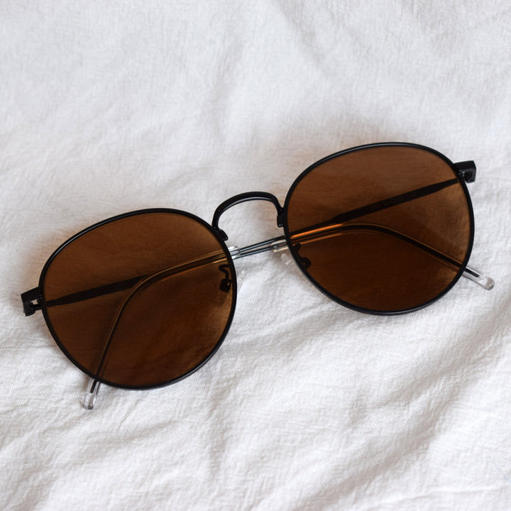 Oversized Round Frame Sunglasses Stornfield
