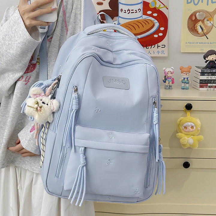 Stylish Embroidered Backpack Stornfield 1791205546
