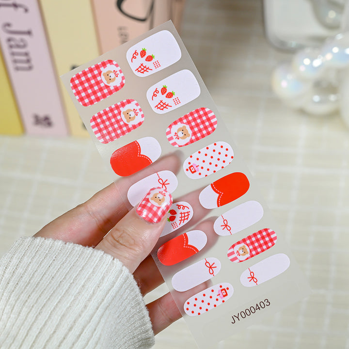Colorful Nail Art Sticker Set