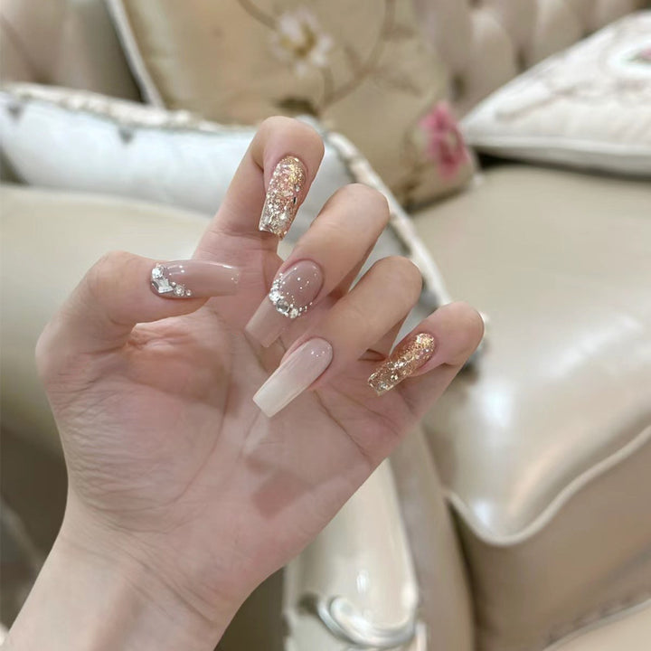 Decorative Press-On Nail Art Set Stornfield