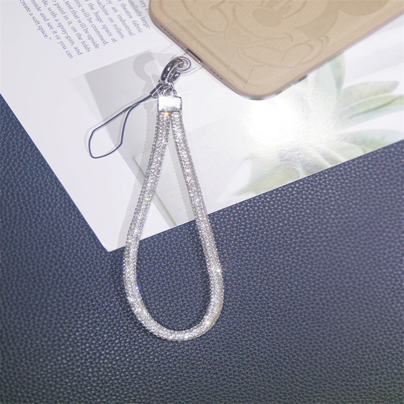 Sparkling Rhinestone Phone Lanyard Holder Stornfield