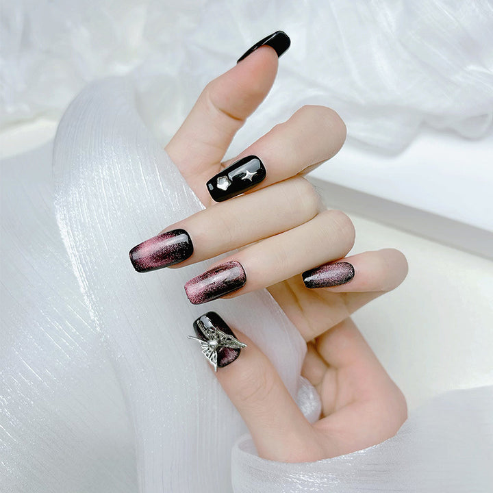 Decorative Press-On Nail Set Stornfield