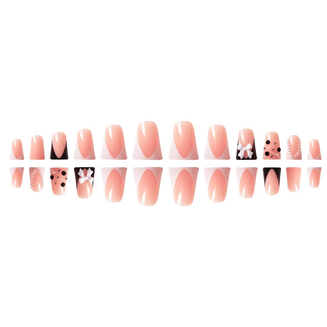 Decorative Acrylic Press-On Nail Extensions Stornfield