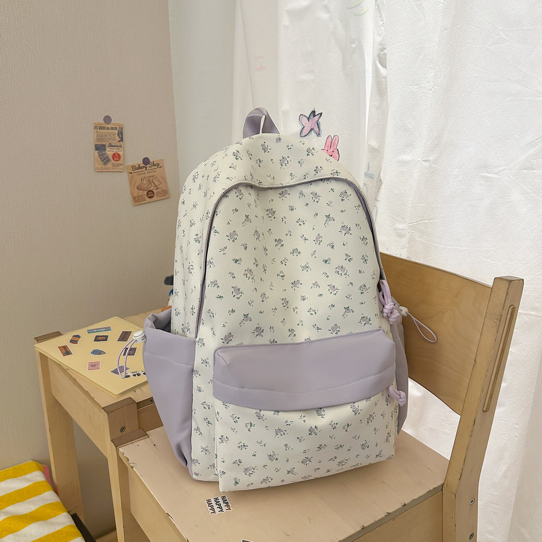 Floral-Printed Casual Backpack Stornfield
