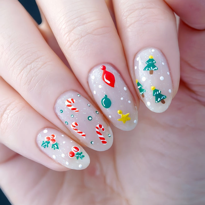 Christmas Art Nails Stornfield