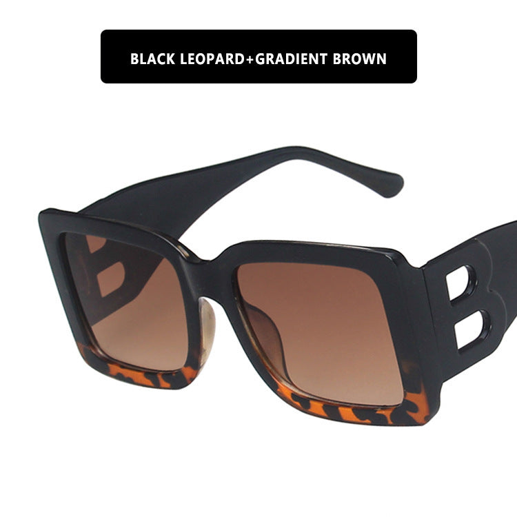 Ladies fashionable sunglasses in trendy leopard design Stornfield