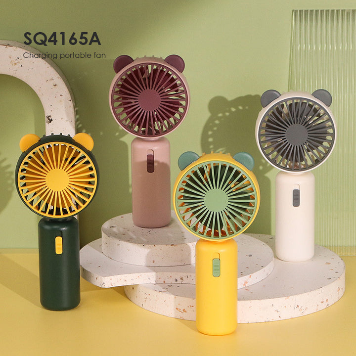 Unisex Cute Animal-Shaped Handheld Fan Stornfield