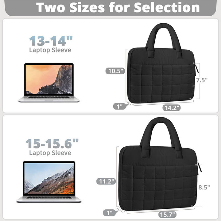 Padded Laptop Handbag with Versatile Interior Pockets Stornfield