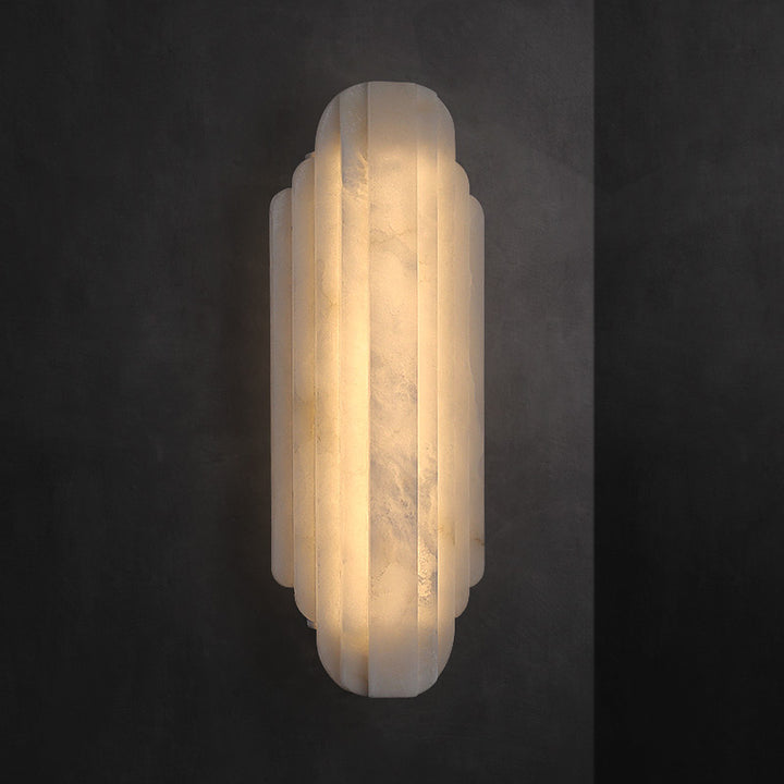 Elegant Stone Wall Sconce