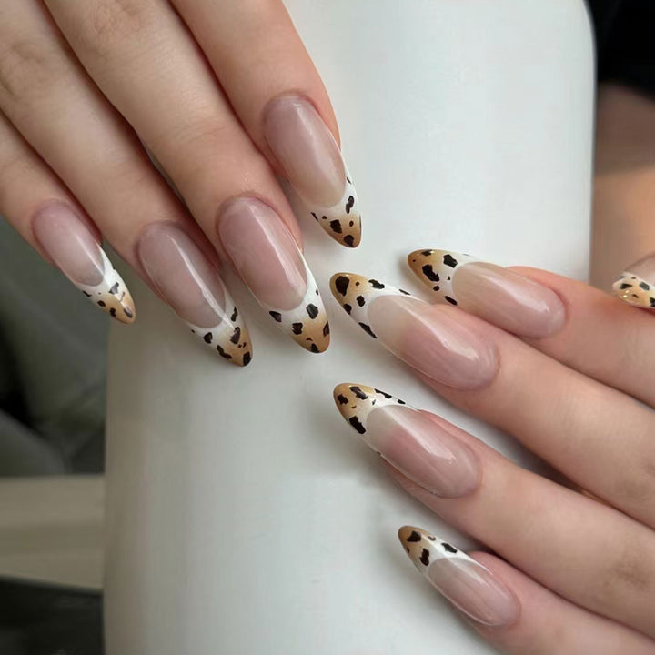 Artistic Leopard Print Nail Art Kit