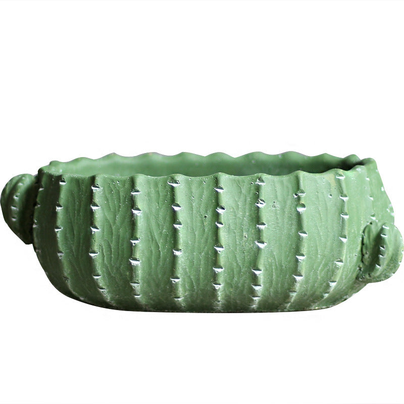Decorative flower pot in cactus design Stornfield