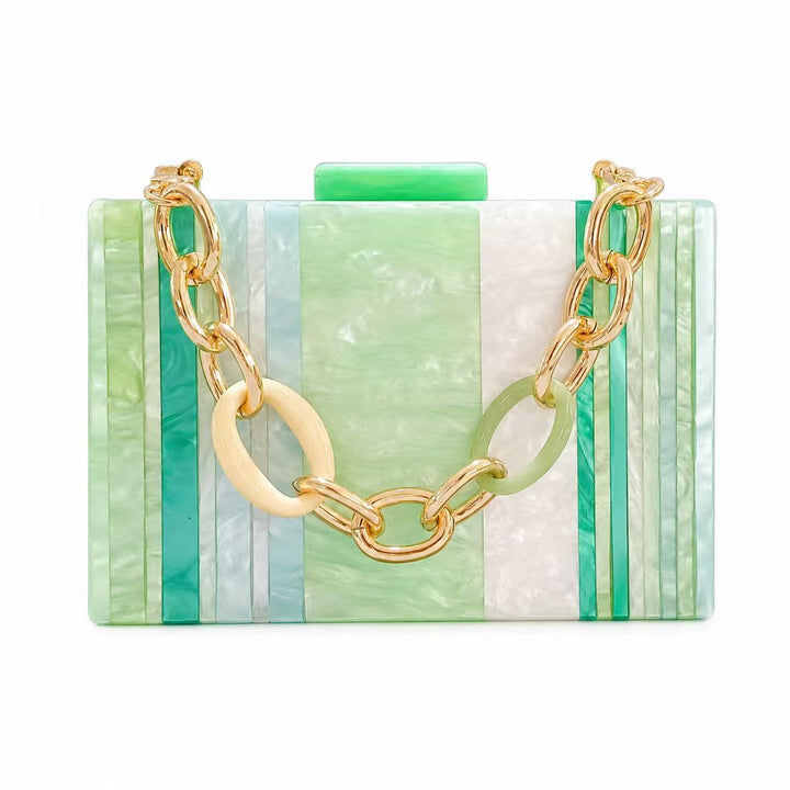 Statement Acrylic Clutch