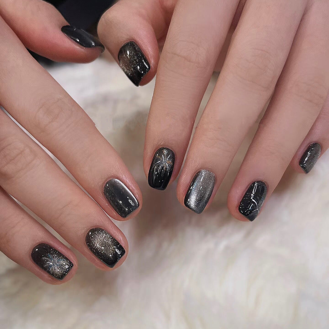 Artistic Sparkle Press-On Nail Set